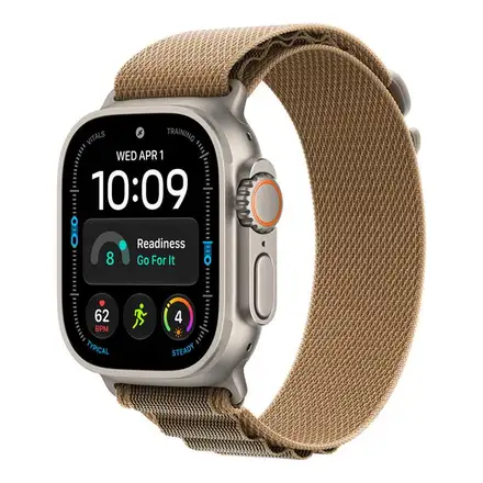Apple Watch 49mm Desert Alpine Loop-Medium-Natural Titanium Finish