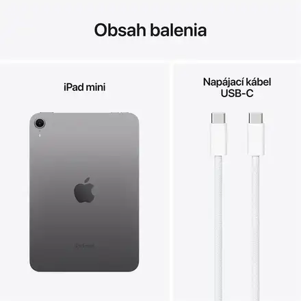 iPad mini Wi-Fi (2024) 12 8GB Vesmírně šedý *Třída A*