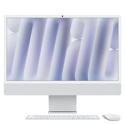 EDU iMac 24" 4.5K Apple M4 10-core CPU 10-core GPU 16GB 256GB Stříbrný CZ (sklo s nanotexturou)