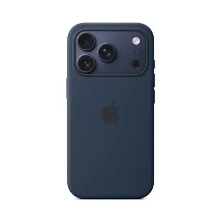 Apple iPhone 17 Pro Silicone Case with MagSafe – Midnight