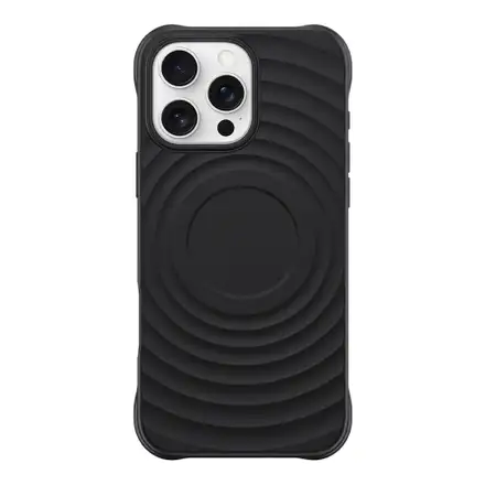 Devia kryt Ripple Magnetic Shockproof TPU Case pro iPhone 16 Pro Max - Black