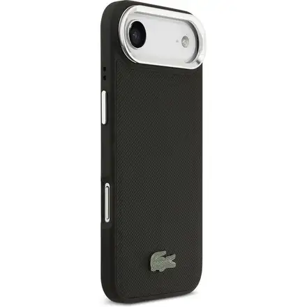 Lacoste Iconic Petit Pique Camera Stand MagSafe kryt iPhone Air černý
