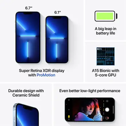 iPhone 13 Pro 1 TB Horsky modrý *Třída A*