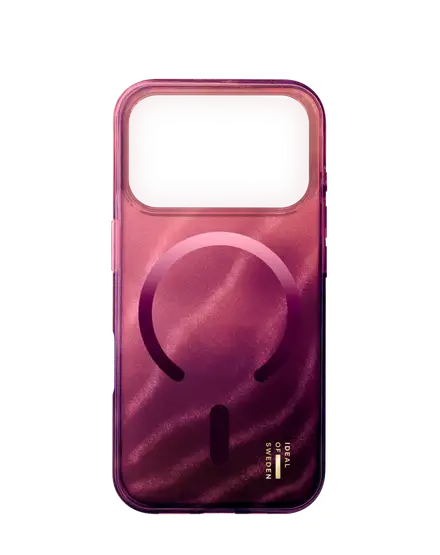 iDeal Fashion Clear Case MagSafe iPhone 17 Pro Cherry Lacquer