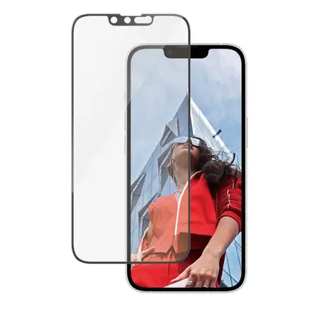 PanzerGlass ochranné sklo UWF pro iPhone 16e/14/13/13 Pro - Black Frame