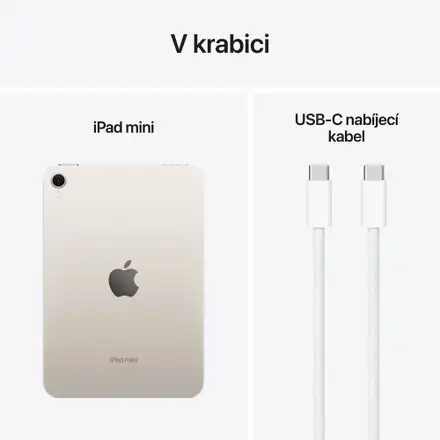 iPad mini Wi-Fi 512GB Hvězdně bílý (2024)