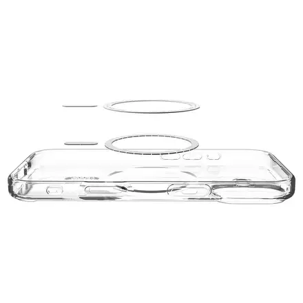 Spigen kryt Ultra Hybrid Magsafe pro iPhone 17 - Clear White