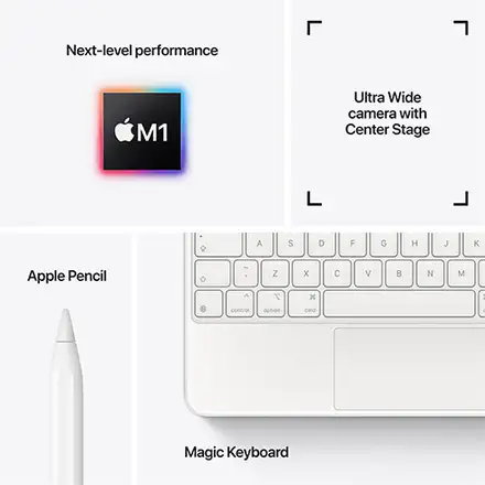 iPad Pro 11" Wi-Fi 256GB Vesmírně šedý (2021) *Použitý s DPH – Třída A*