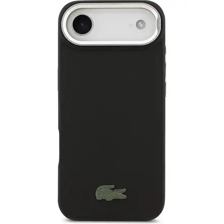 Lacoste Iconic Petit Pique Camera Stand MagSafe kryt iPhone Air černý