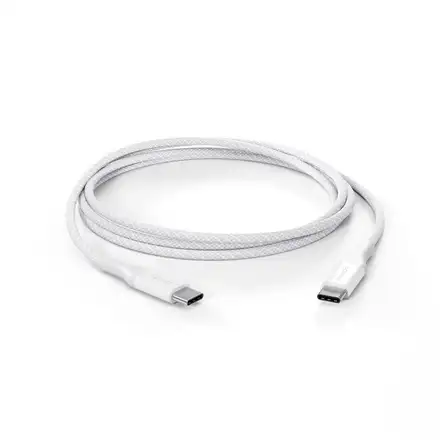 iStores by Epico UltraLink USB-C na USB-C 240W 1.2m kabel EC32 - bílá