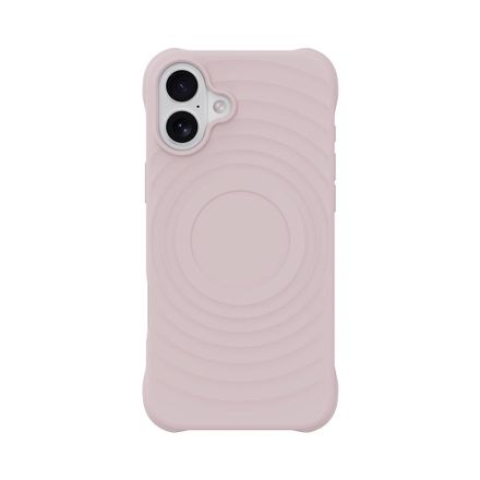 Devia kryt Ripple Magnetic Shockproof TPU Case pro iPhone 16 - Pink