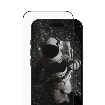 PanzerGlass ochranné sklo UWF Ceramic II pro iPhone Air-Black Frame