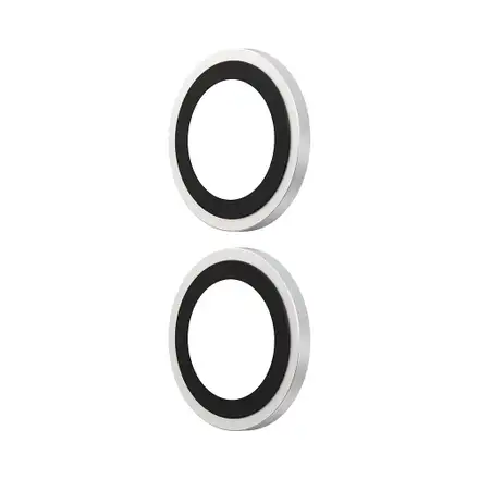 Devia Peak Series Lens Protector pro iPhone 16/16 Plus - Silver