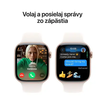 Apple Watch Series 10 GPS 42mm Růžově zlatý hliník *Třída B*