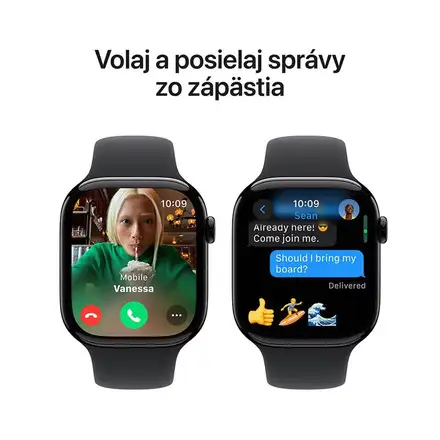 Apple Watch Series 10 GPS 46mm Klavírní černý hliník *Třída C*