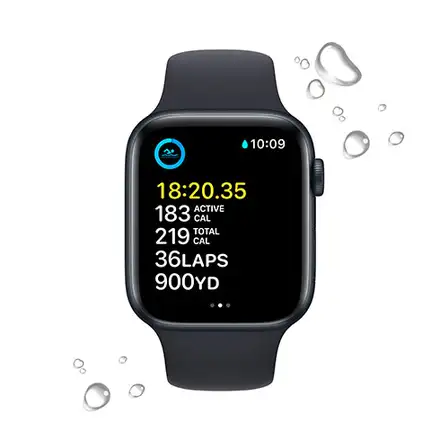 Apple Watch SE 2 GPS 44mm Temně inkoustový hliník *Třída B*