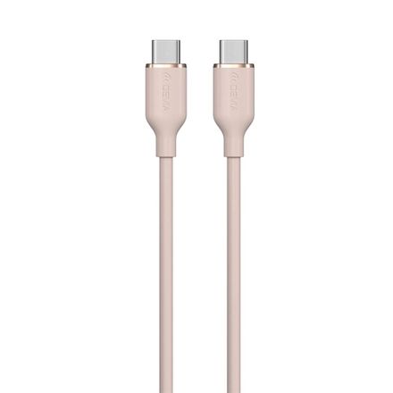 Devia kabel USB-C do USB-C Jelly Series Silicone Cable 1.2m - Pink
