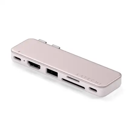 Satechi USB-C Snap Hub - Blush