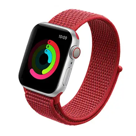 Devia Apple Watch Deluxe Series Sport3 Band 44/45/46mm-Hibiscus