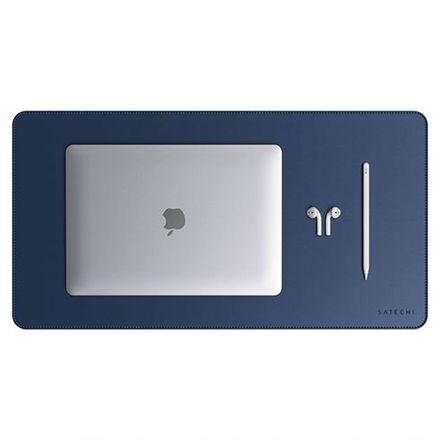 Satechi Eco Leather Desk Mat Blue