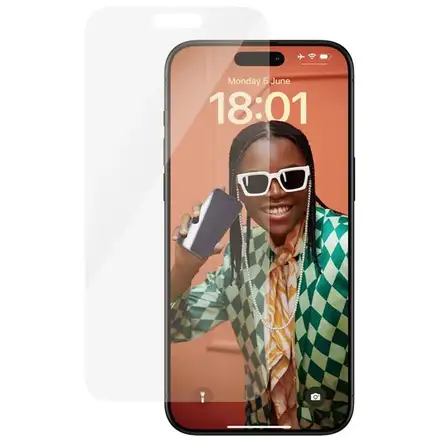 PanzerGlass ochranné sklo Classic Fit pro iPhone 15 Pro Max-Clear