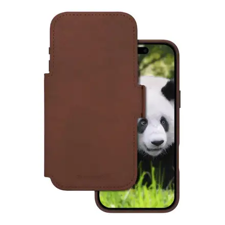 dbramante1928-Pouzdro Lynge s MagSafe pro iPhone 17 Pro Max, dark tan