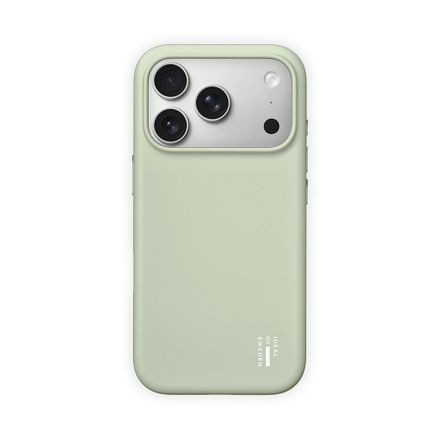 iDeal Silicone Case MagSafe iPhone 17 Pro/18 Pro Sage Green