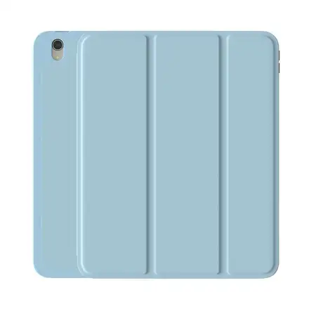 Devia pouzdro Leather Case with Pencil Slot pro iPad Pro 11" M4/M5 - Light Blue