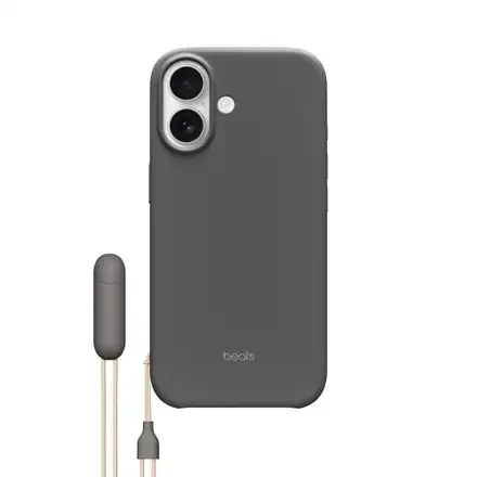 Apple Beats iPhone 17 Kickstand Case with MagSafe and Camera Control - Granite Gray