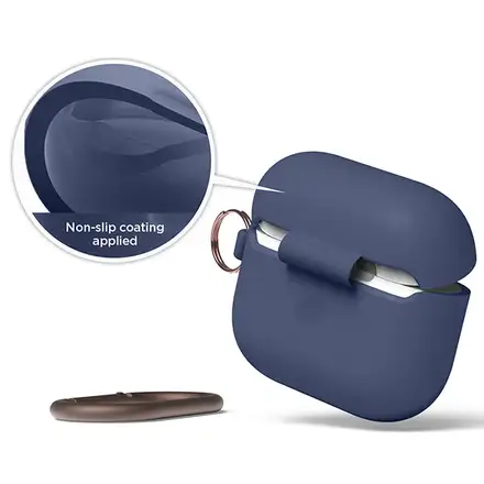 Elago Airpods 3 Silicone Hang Case - Jean Indigo