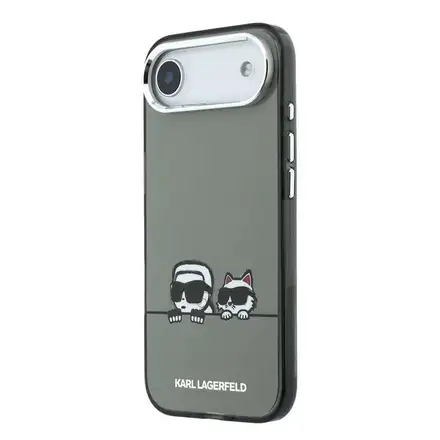 Karl Lagerfeld IML K&C Heads Logo MagSafe MagSafe kryt iPhone Air černý