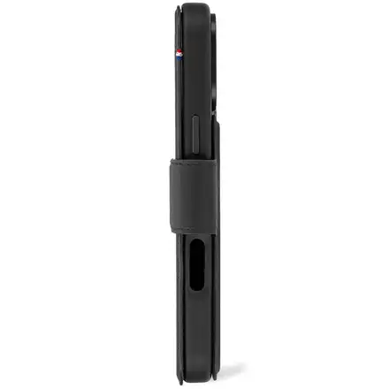 Decoded pouzdro Leather Detachable Wallet MagSafe pro iPhone 16 Plus - Black