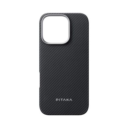 Pitaka kryt Ultra-Slim Case pre iPhone 16 Pro - Black/Grey Twill