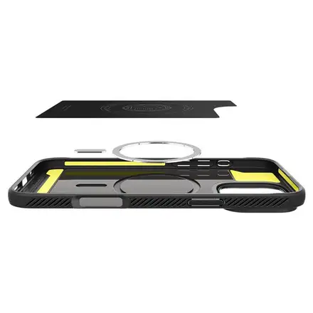 Spigen kryt Rugged Armor MagSafe pro iPhone 16 Pro Max - Matte Black