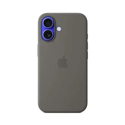 iPhone 16 Silicone Case with MagSafe - Skálově šedá