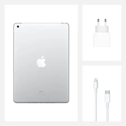 iPad 10,2" (2020) Wi-Fi + Cellular 32 GB Stříbrný *Třída C*
