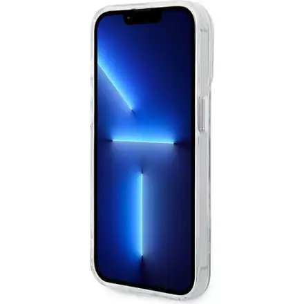 Karl Lagerfeld IML Karl and Choupette MagSafe kryt iPhone 14 Pro Max průhledný