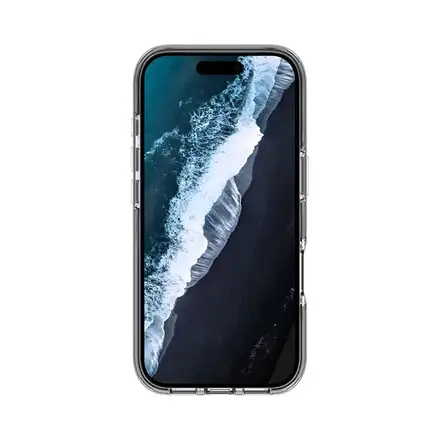 dbramante1928-Pouzdro Iceland Ultra D3O Kick s MagSafe pro iPhone 17 Pro, transparentní