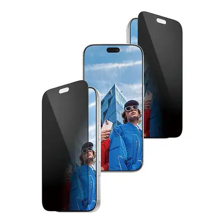 PanzerGlass ochranné sklo UWF 2-Way Privacy pro iPhone 18 Pro-Black Frame