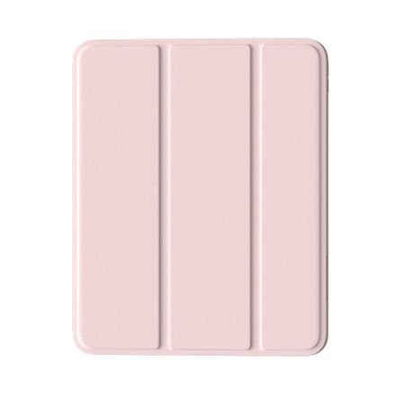Devia pouzdro Leather Case with Pencil Slot pro iPad Pro 11" M4/M5 - Light Pink