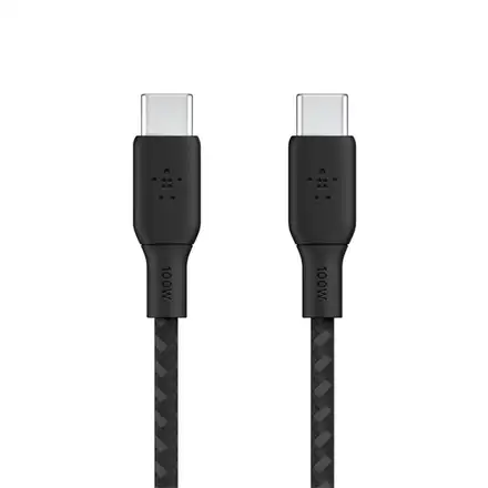 Belkin kabel Boost Charge Double-Braided USB-C to USB-C 100W 3m-Black