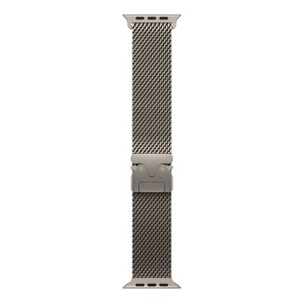 Apple Watch 49mm Natural Titanium Milanese Loop-Small