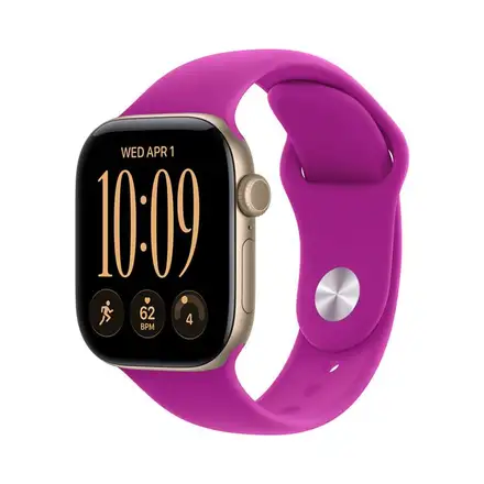 Apple Watch 42mm Magenta Sport Band-S/M