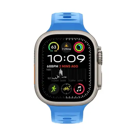 Cubenest sportovní řemínek pro Apple Watch 49/46/45/44/42 mm - modrý