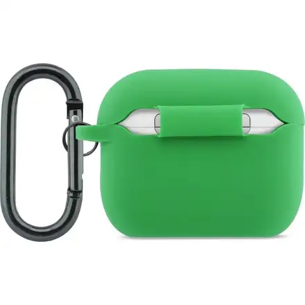 Lacoste Liquid Silicone Croc Logo Pouzdro pro AirPods 3 Pro zelené