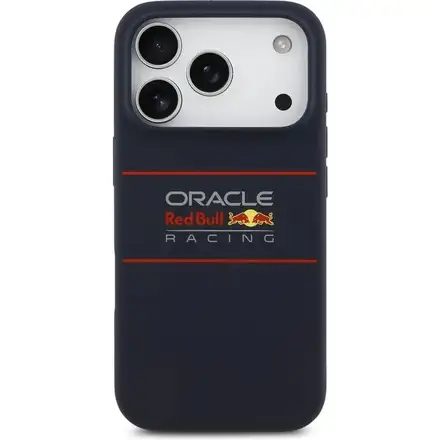 Red Bull Silicone Horizontal Logo MagSafe Zadní Kryt pro iPhone 17 Pro Max modrý