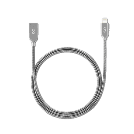 Epico Metal Lightning Cable 1.2m - space grey