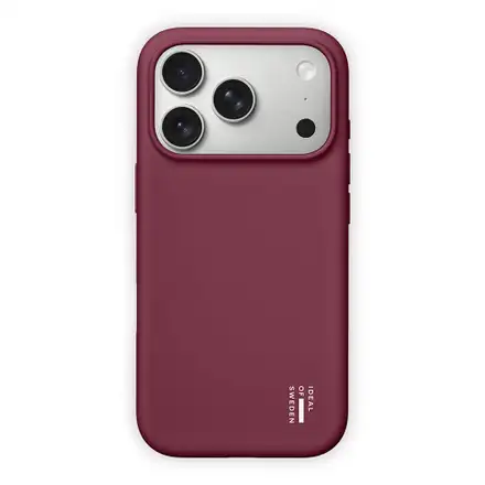 iDeal Silicone Case MagSafe iPhone 17 Pro Max/18 Pro Max Fine Wine
