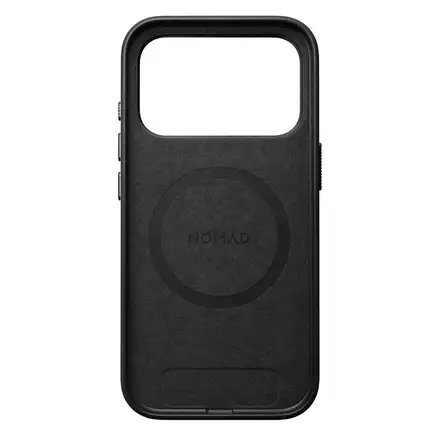 Nomad kryt Traditional Leather Case MagSafe pro iPhone 17 Pro - Black