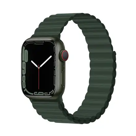 Devia řemínek Deluxe Series Sport3 Silicone Magnet Band 40/41/42mm - Sequoia